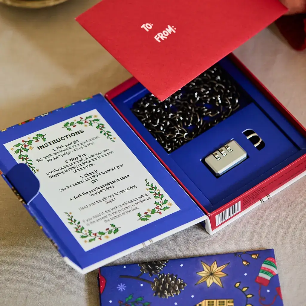 Padlock'd Christmas: Wrap Your Gift in an Escape Room - Puzzle Post