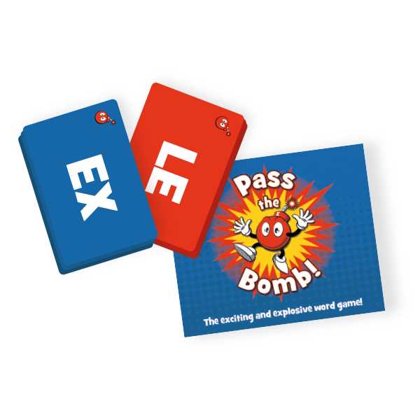 Pass the Bomb: The Exciting and Explosive Word Game (2023 Edition) - Piatnik