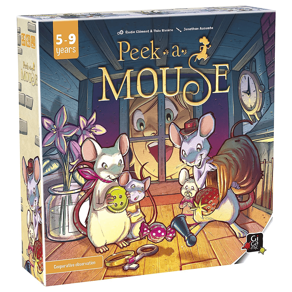 Peek a Mouse Cooperative Game - Gigamic