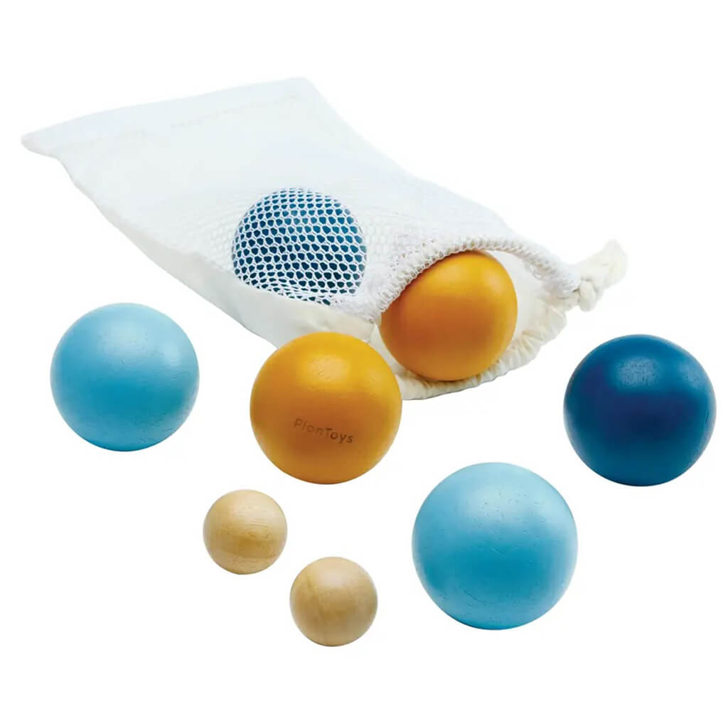 Wooden Petanque Set - PlanToys