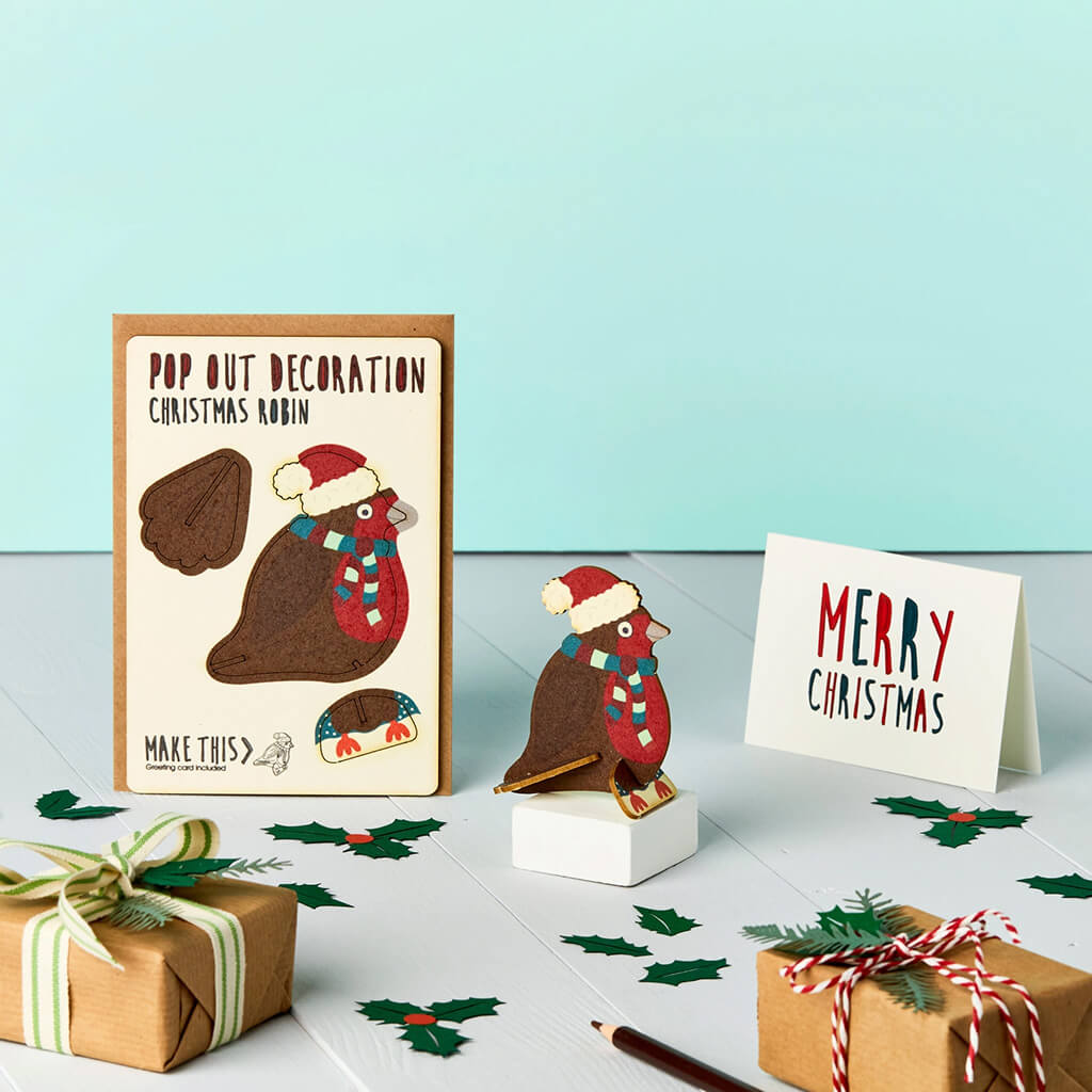 Pop Out Christmas Card (Choice of Design)