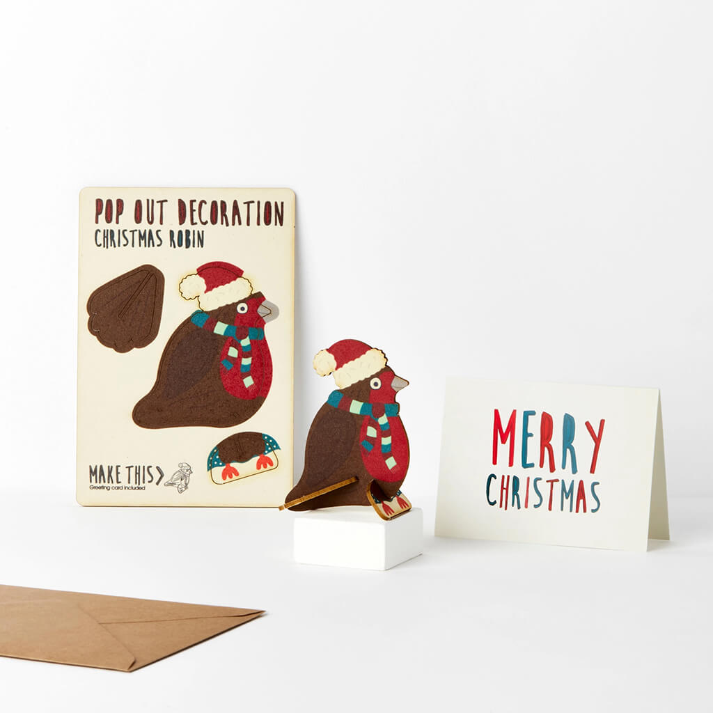 Pop Out Christmas Card (Choice of Design)
