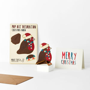 Pop Out Christmas Card (Choice of Design)