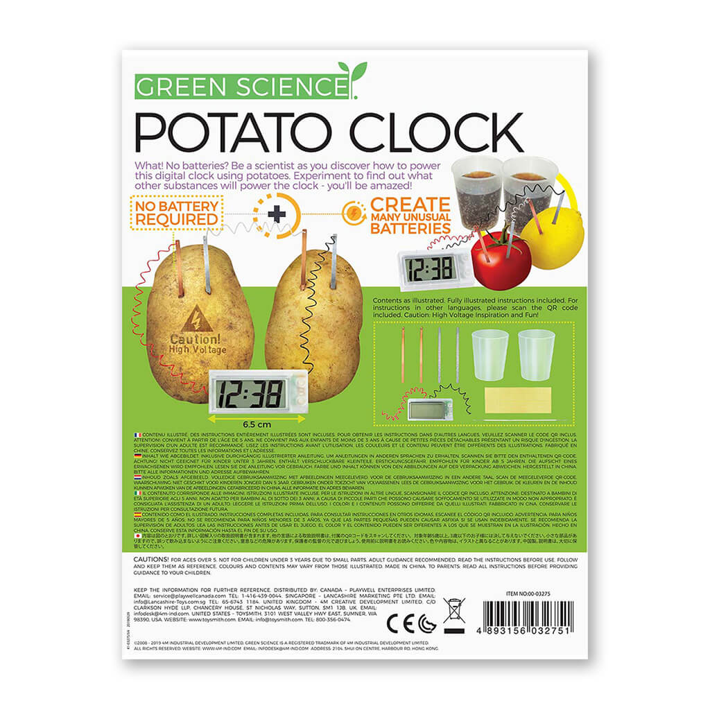 Potato Clock - Green Science