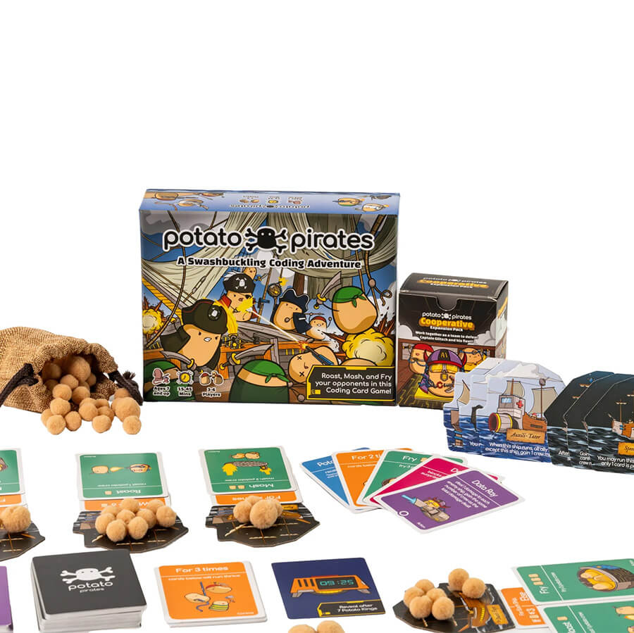 Potato Pirates Coding Card Game Cooperative Bundle