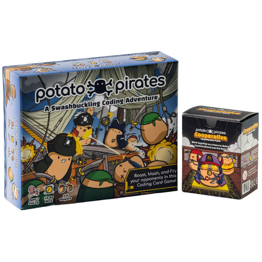 Potato Pirates Coding Card Game Cooperative Bundle