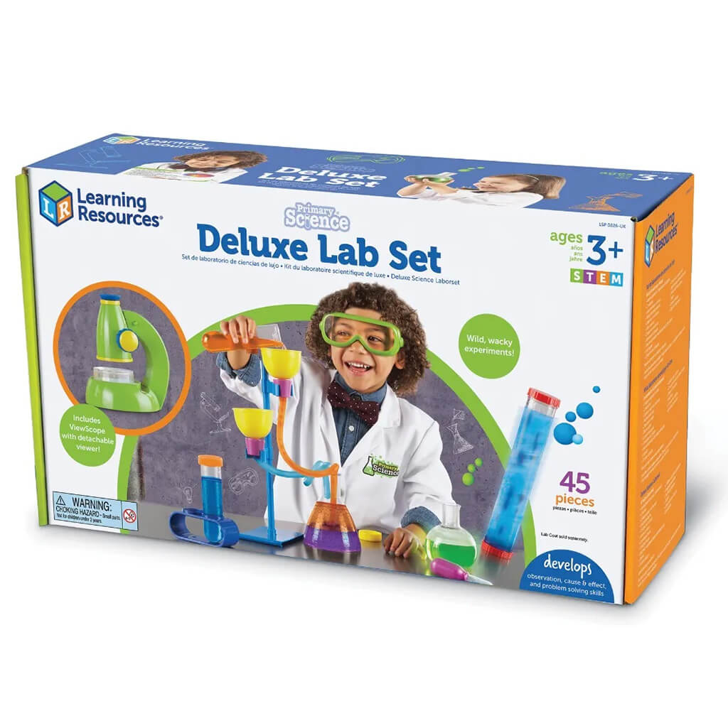 The Learning Lab Science Primary Science Deluxe Lab Set - Learning Resources | Steam Rocket ...