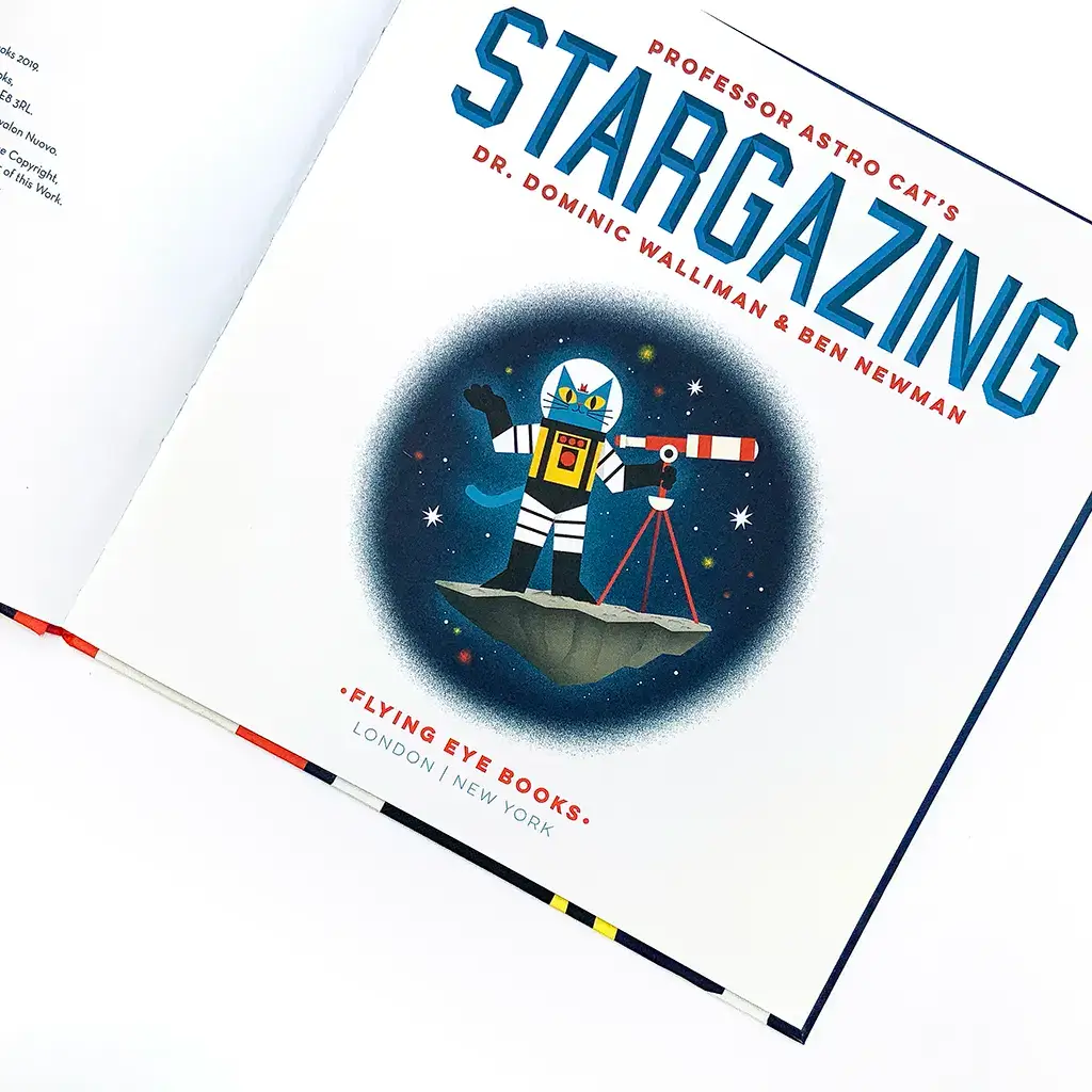 Professor Astro Cat's Stargazing - Flying Eye Books (Hardback)