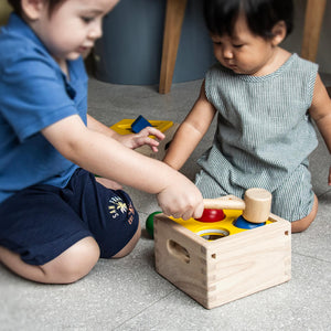 Punch & Drop Wooden Toy - PlanToys