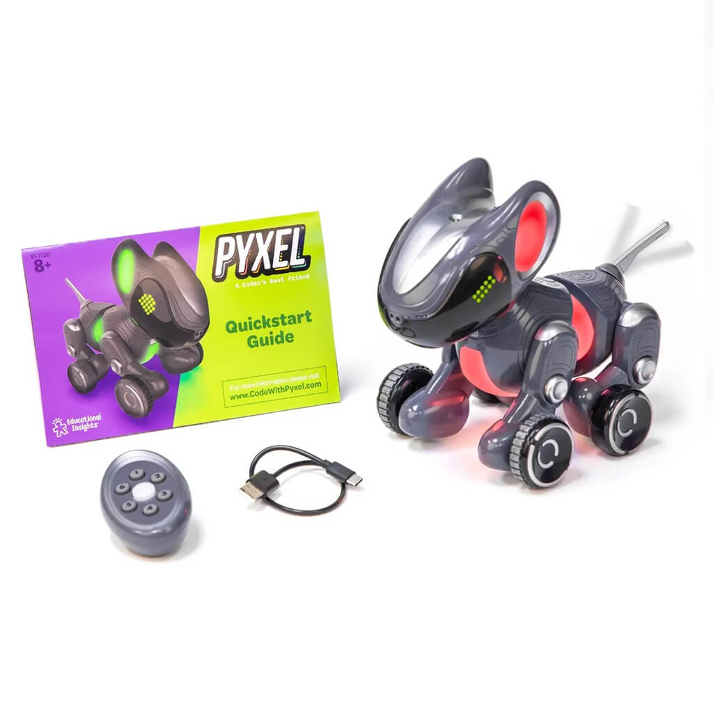 Pyxel Coding Robot Toy | Steam Rocket | Fun Educational Toys & Games