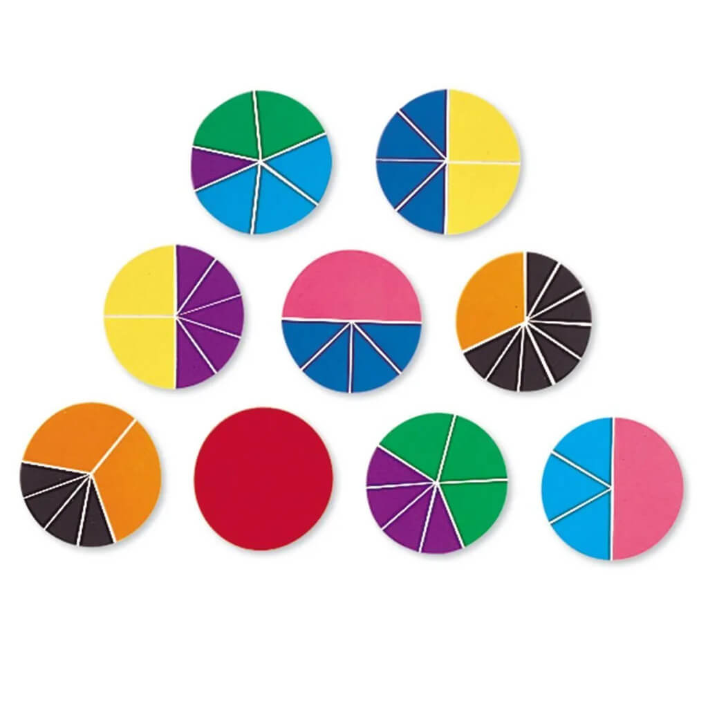 Rainbow Fraction Circles - Learning Resources