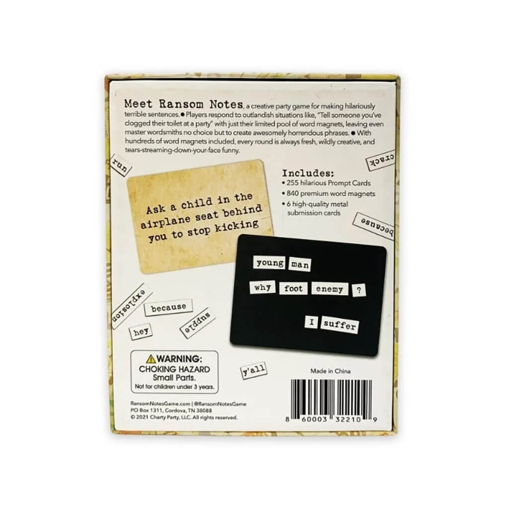 Potato Ransom Note Ransom Notes Game - Big Potato | Steam Rocket | Fun Educational Toys ...