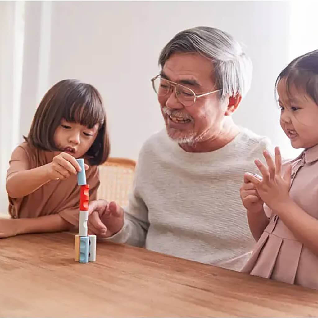 Rectangular Puzzle Wooden Game - PlanToys