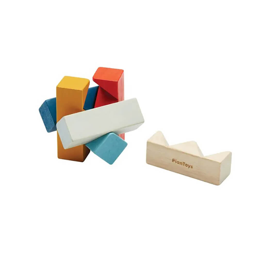 Rectangular Puzzle Wooden Game - PlanToys