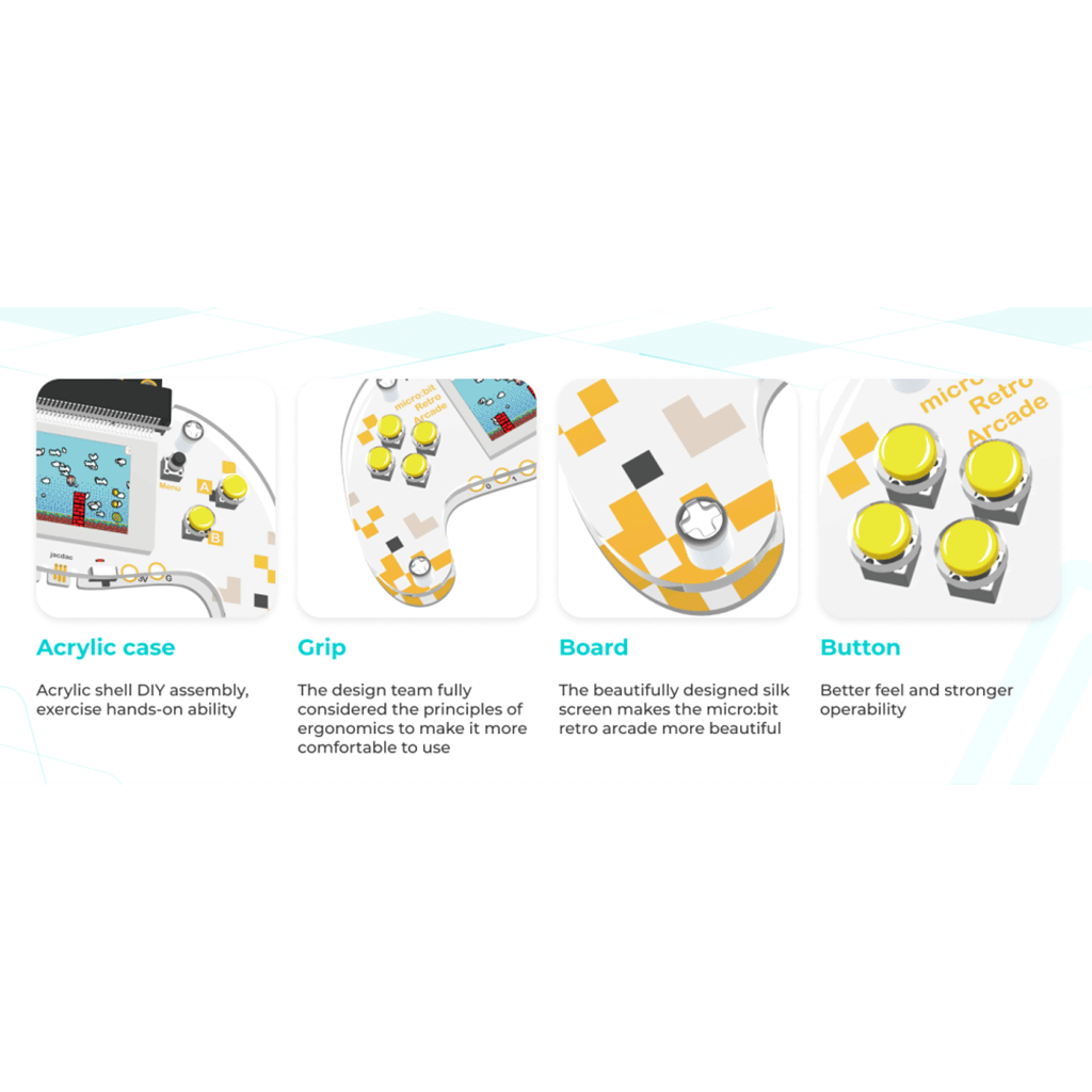 Retro Programming Arcade for micro:bit - ELECFREAKS