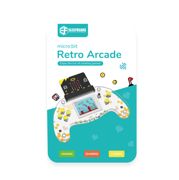 elecfreaks micro:bit retro programming arcade -... ELECFREAKS Retro Programming Arcade with micro:bit | Steam Rocket | Fun ...