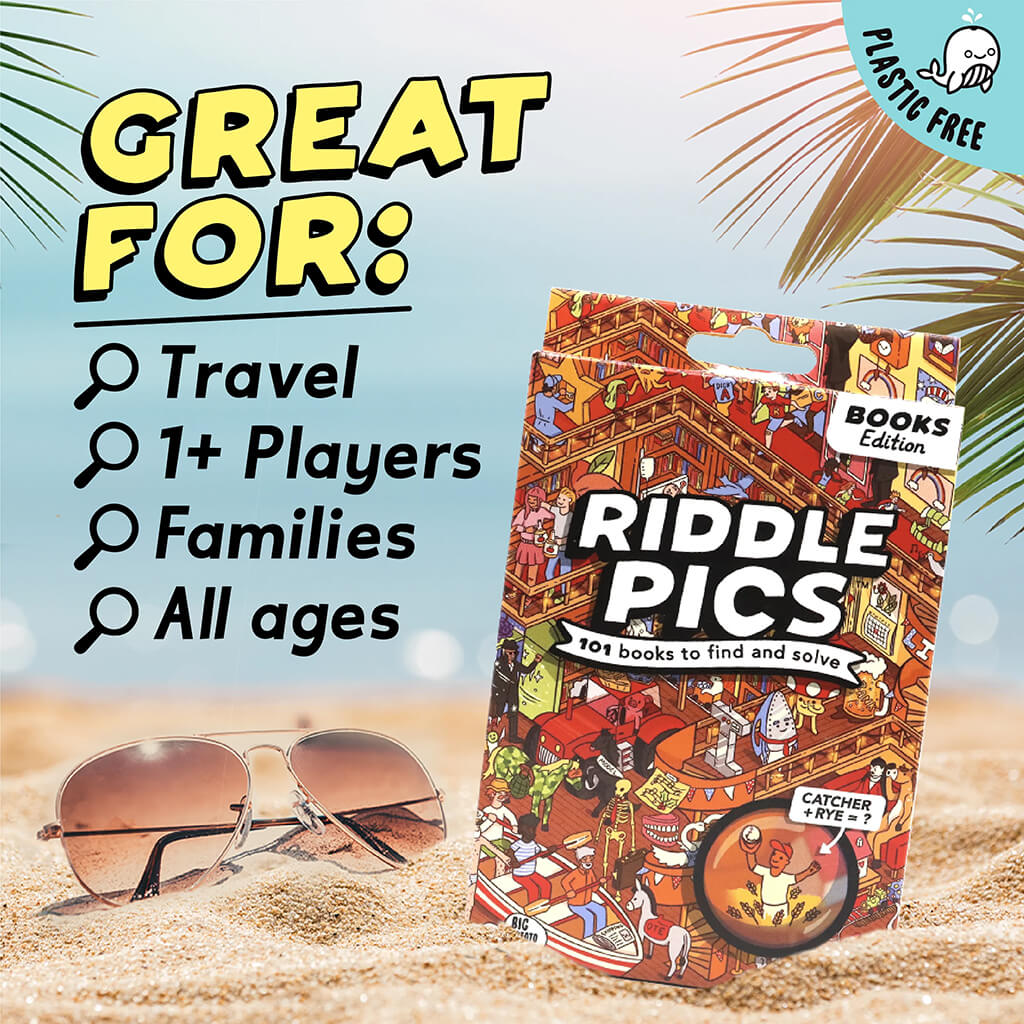 Riddle Pics: Mayhem in the Library - Big Potato