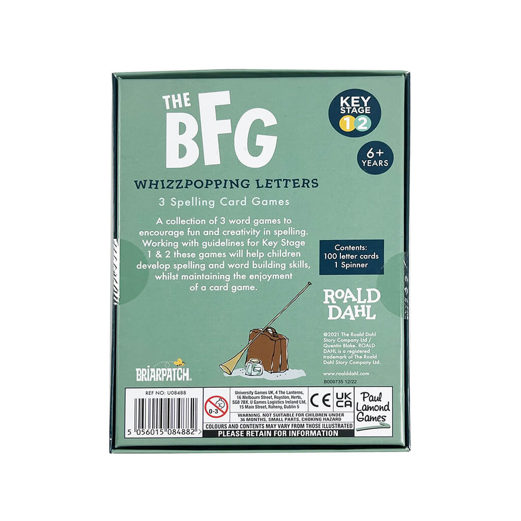 Roald Dahl's The BFG Whizzpopping Letters Game