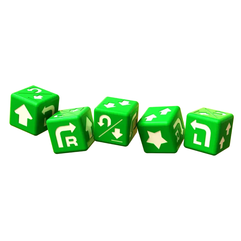 Robo Rally Dice - Renegade Game Studios
