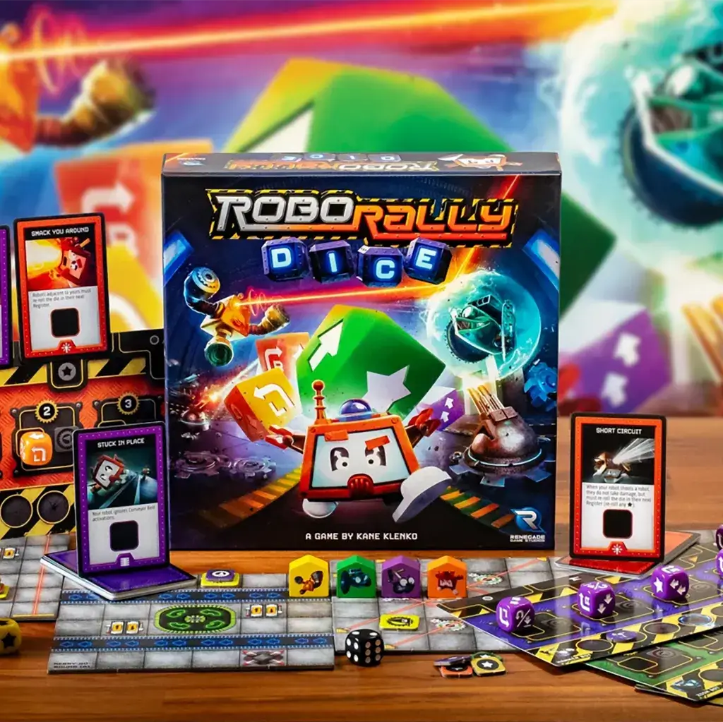 Robo Rally Dice - Renegade Game Studios