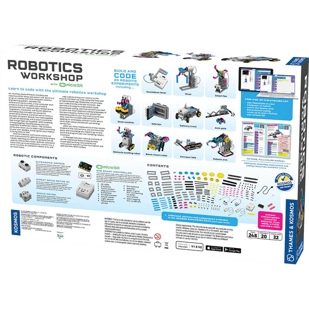 Robotics Workshop with micro:bit - Thames & Kosmos