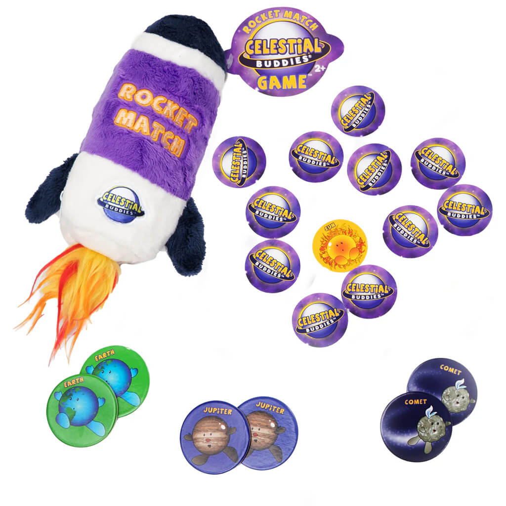 Rocket Match: Memory & Matching Game - Celestial Buddies