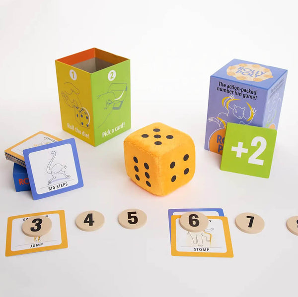 Rolly Poly: The Action Packed Number Fun Game - Math For Love (DAMAGED ...