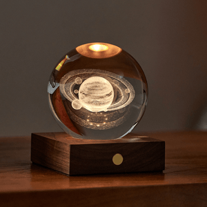Saturn Amber Crystal Light - Gingko Design