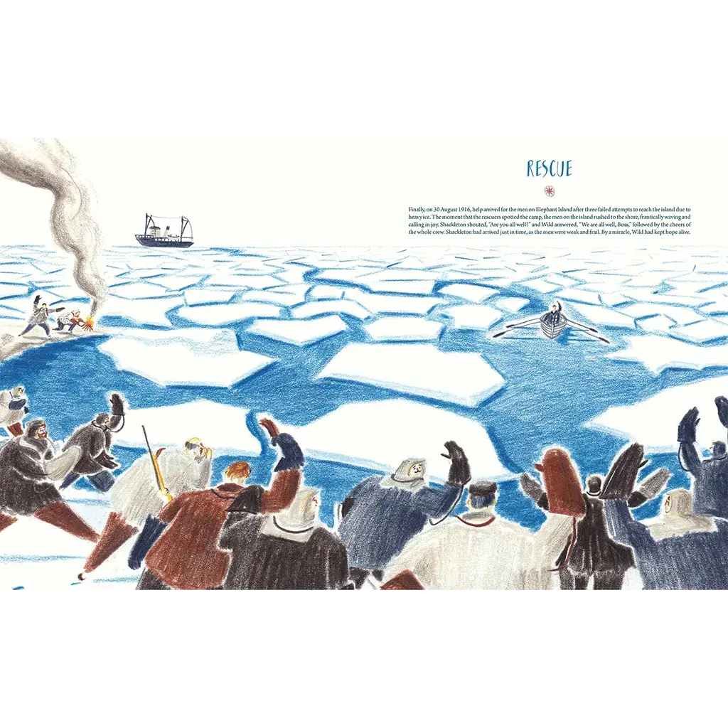 Shackleton's Journey (Updated Edition) - Flying Eye Books (Hardback)