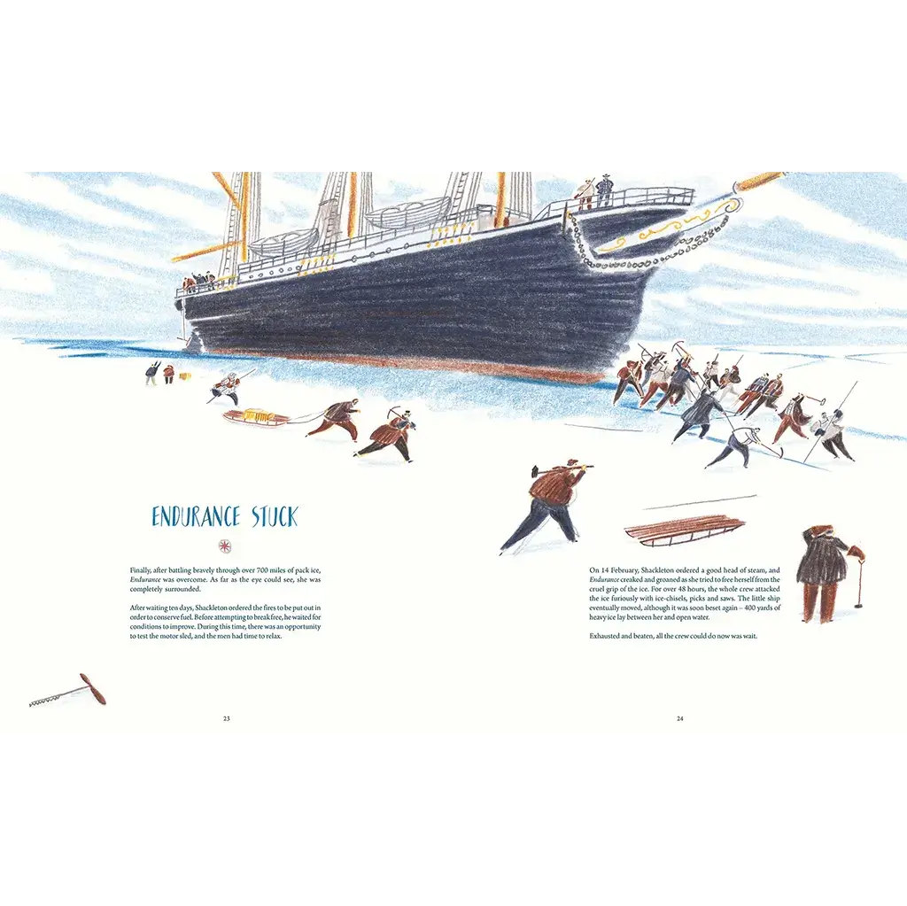 Shackleton's Journey (Updated Edition) - Flying Eye Books (Hardback)