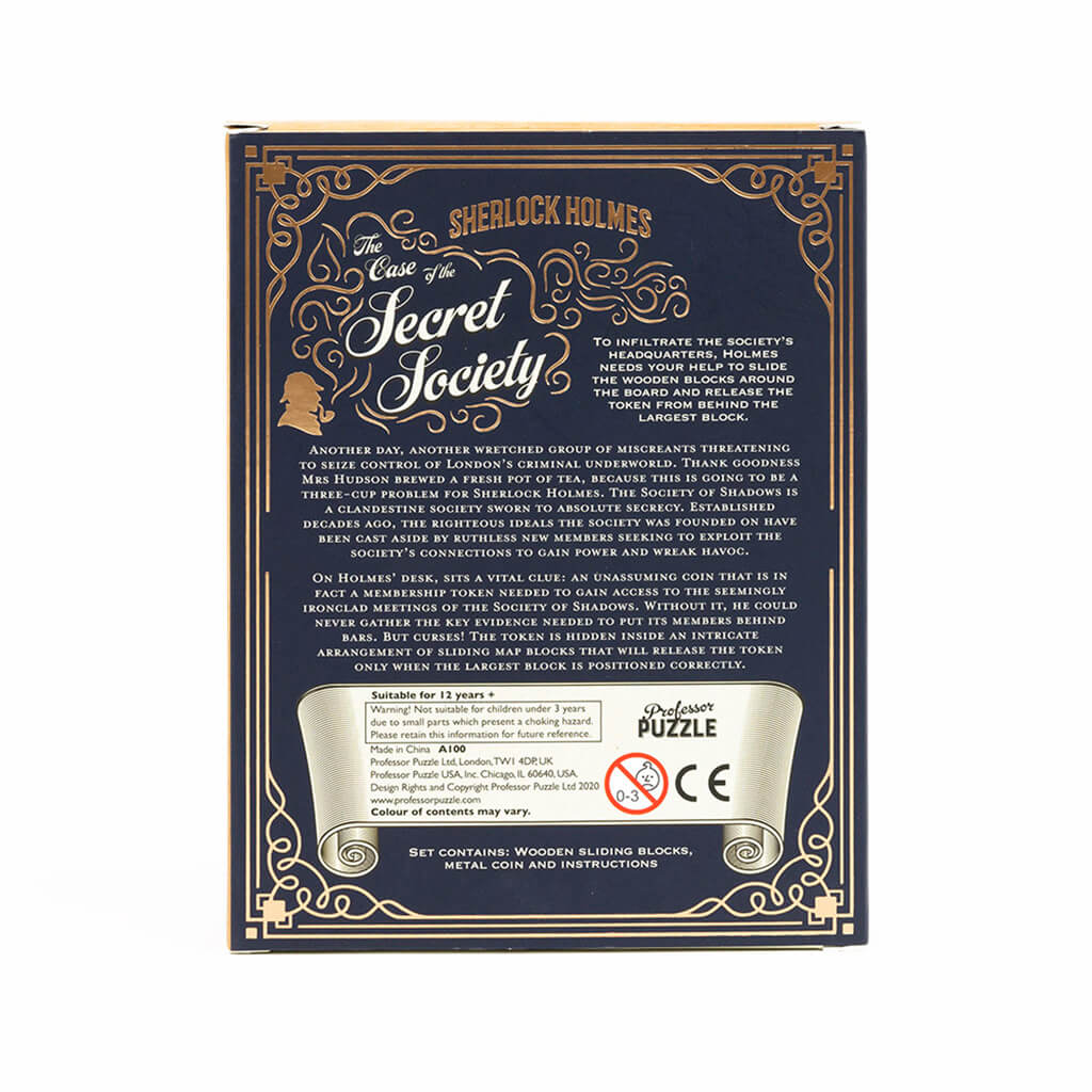 The Case of the Secret Society - Professor Puzzle (Sherlock Holmes Collection)