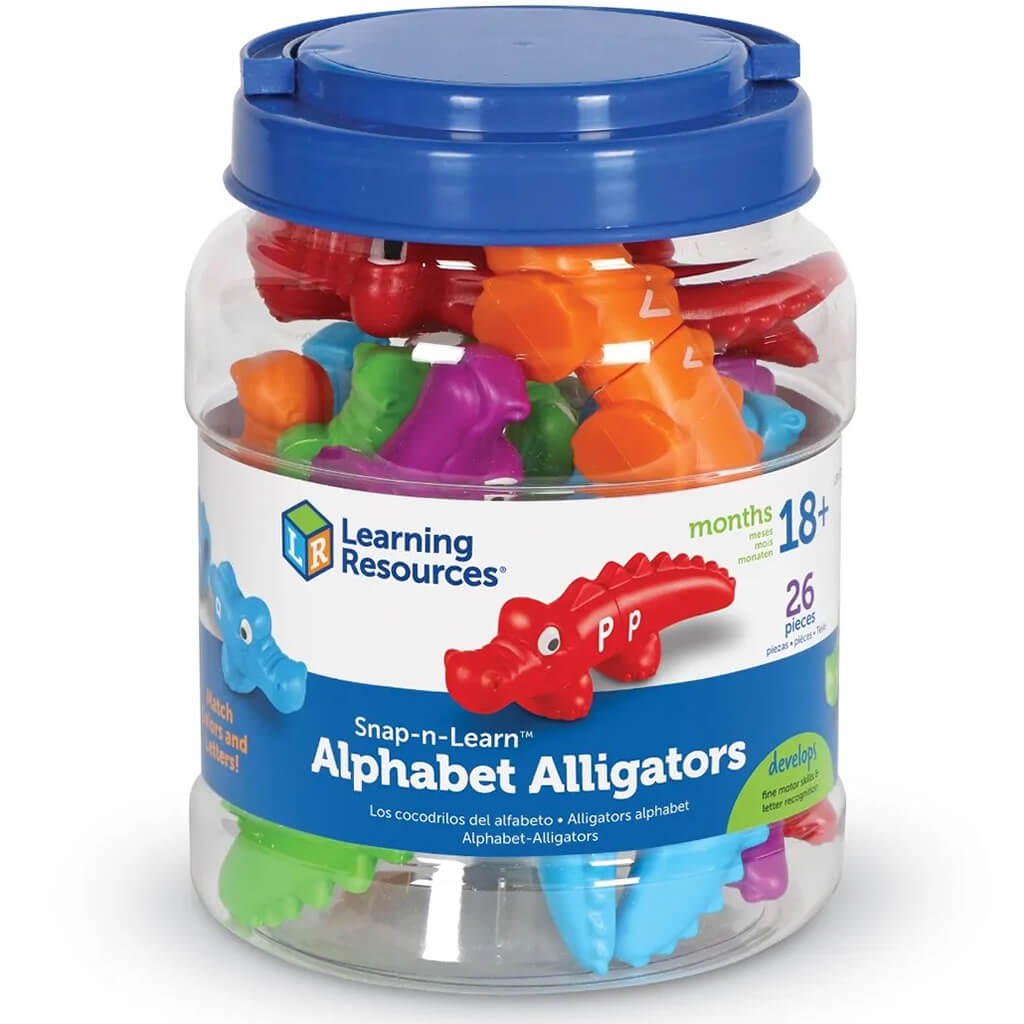 Snap-n-Learn: Alphabet Alligators - Learning Resources