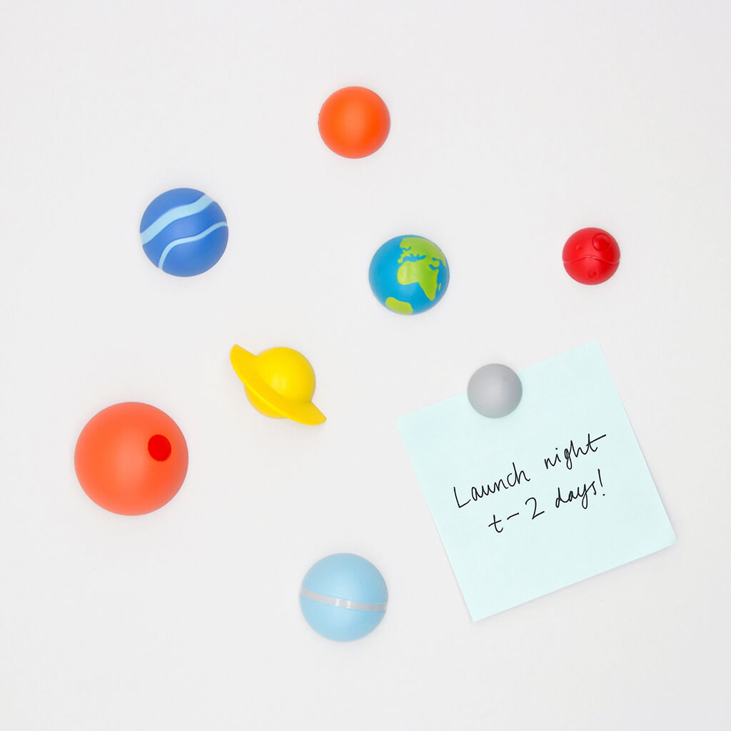 Solar System 3D Magnets
