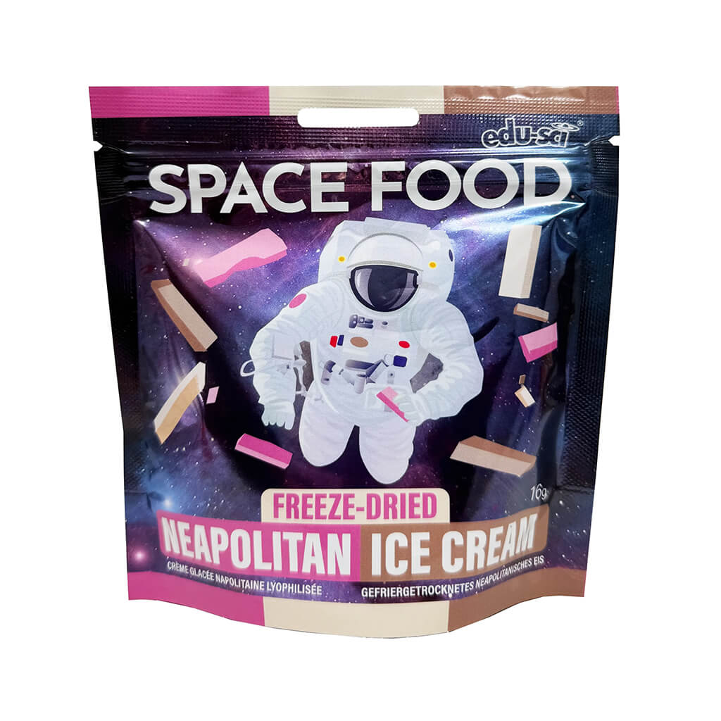 Space Food: Freeze Dried Neapolitan Ice Cream
