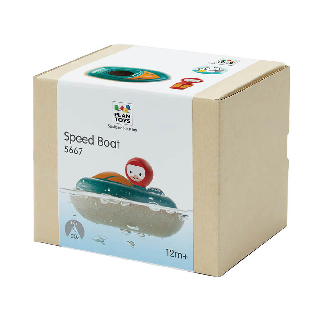 Speed Boat Wooden Toy - PlanToys