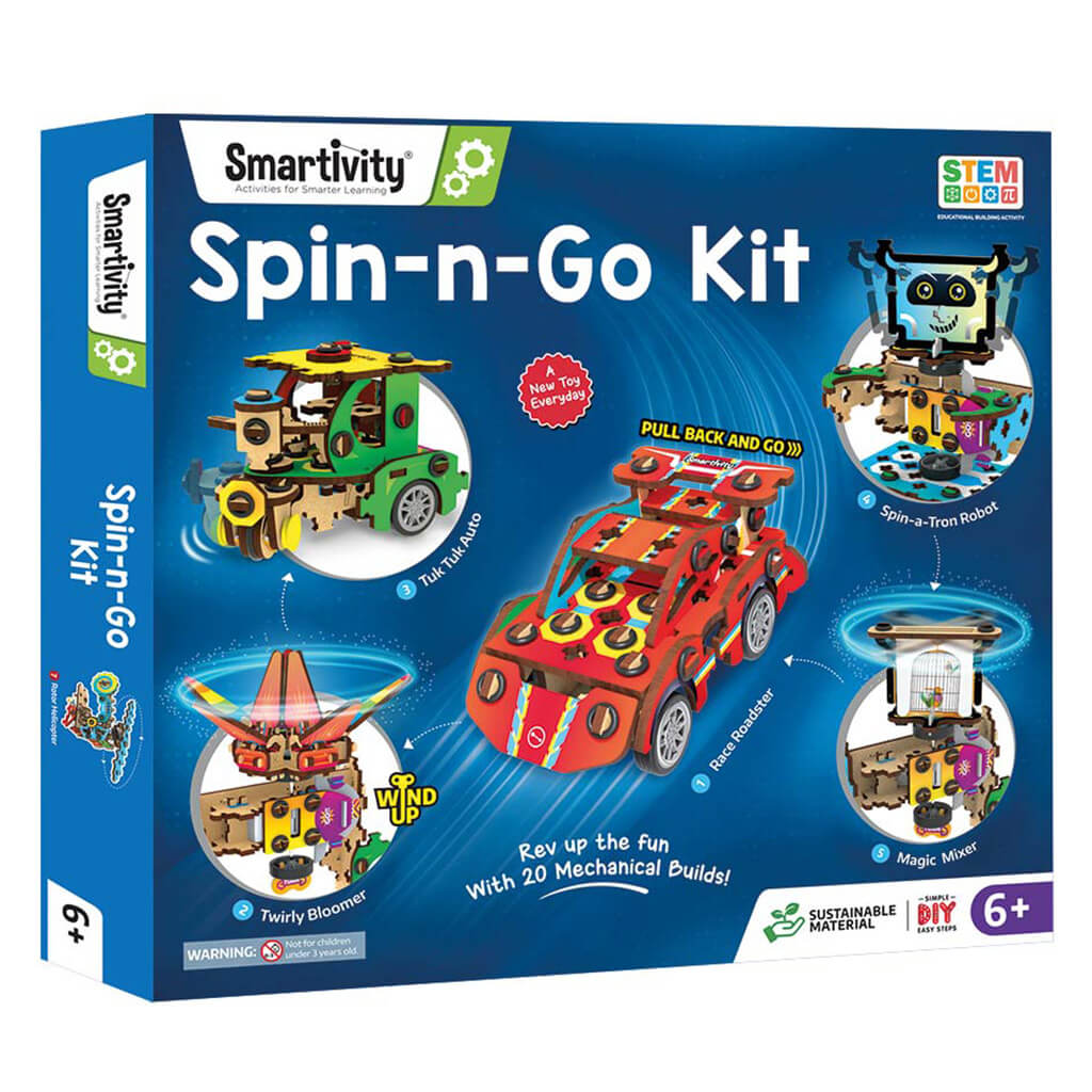 Spin-n-Go STEM Construction Kit - Smartivity