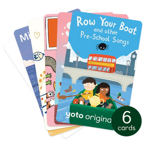 Starter Pack for Little Kids - Cards for Yoto Player / Mini (6 Cards)