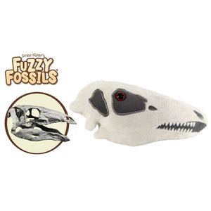 Stegosaurus Skull Soft Toy - Giant Microbes (Fuzzy Fossils)