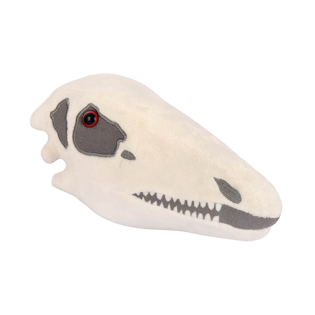 Stegosaurus Skull Soft Toy - Giant Microbes (Fuzzy Fossils)