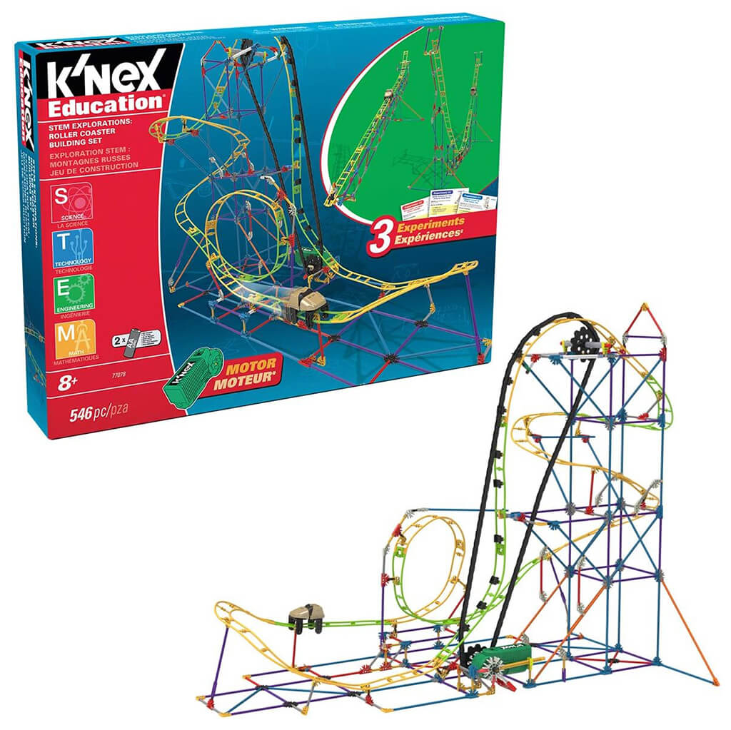 Stem Explorations Roller Coaster Building Set K Nex Education