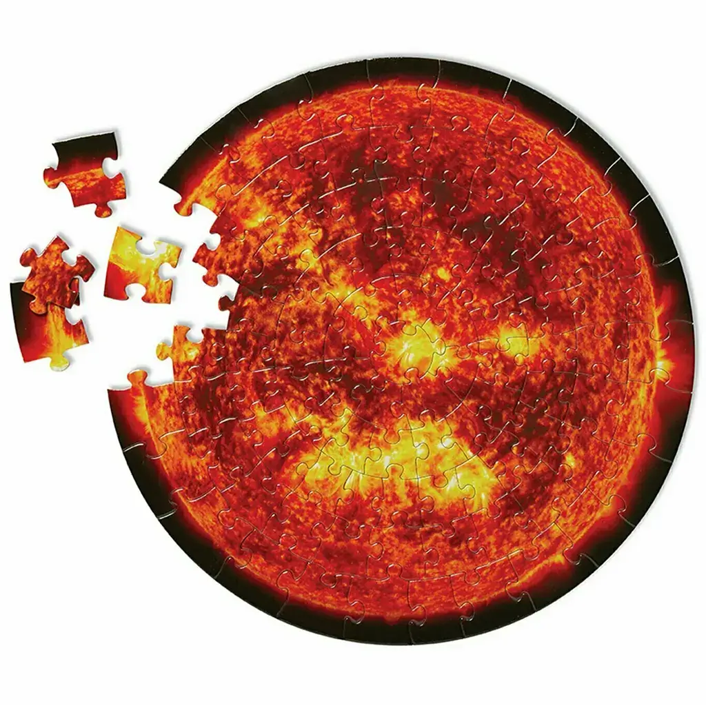 Sun Nasa Jigsaw Puzzle in a Tin (100 Pieces) - Crocodile Creek