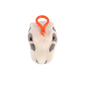 T Rex Skull Key Ring - Giant Microbes (Fuzzy Fossils)