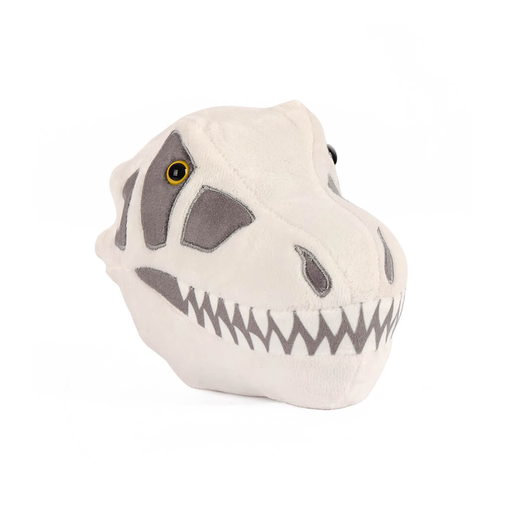 T. Rex Skull Soft Toy - Giant Microbes (Fuzzy Fossils)