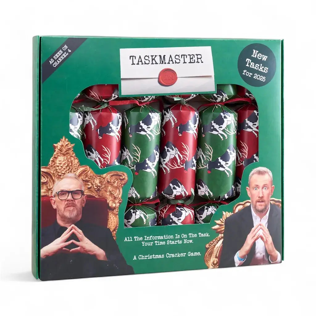 Taskmaster Christmas Crackers 2025 (Set of 6) - Puzzle Post