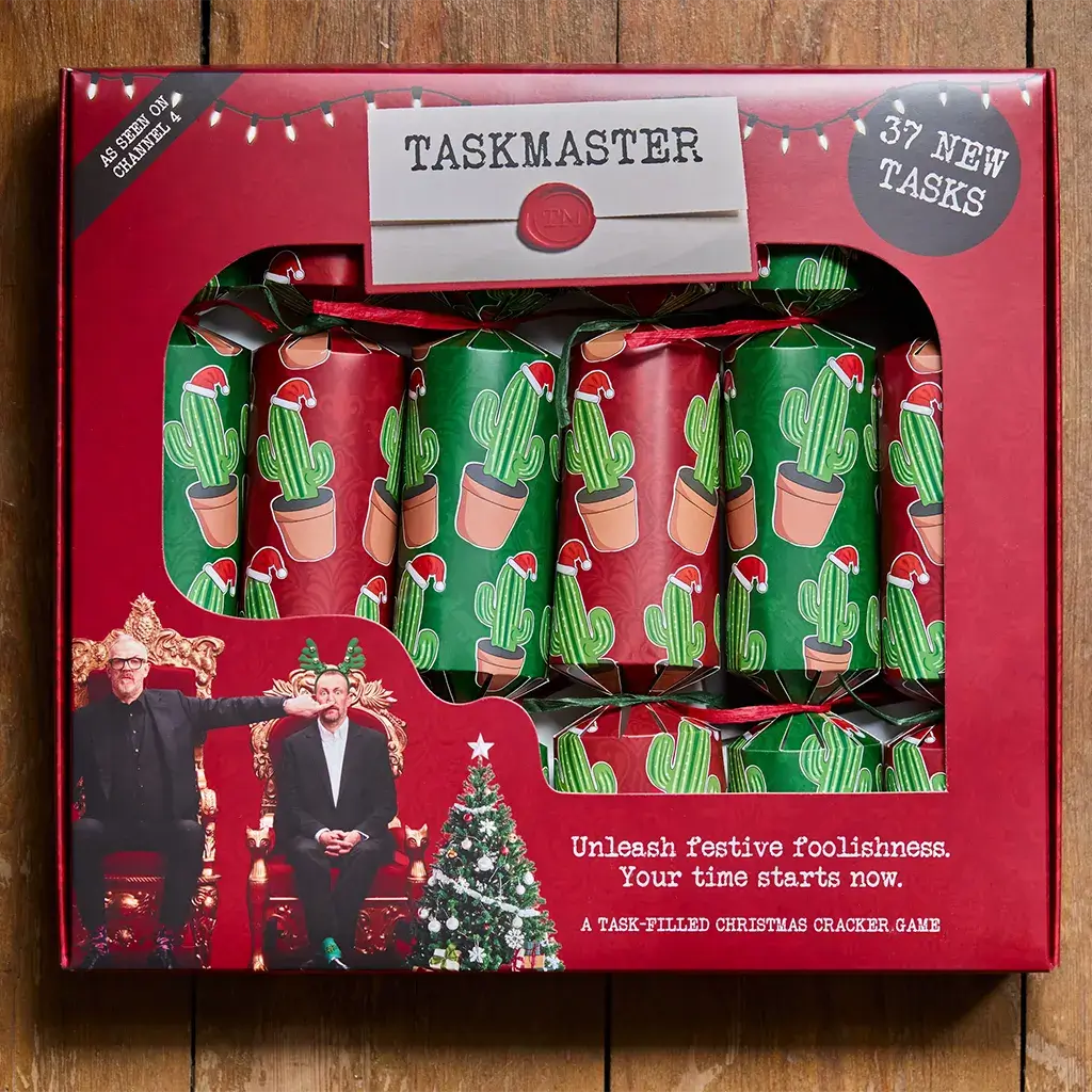 Taskmaster Christmas Crackers 2026 (Set of 6) - Puzzle Post