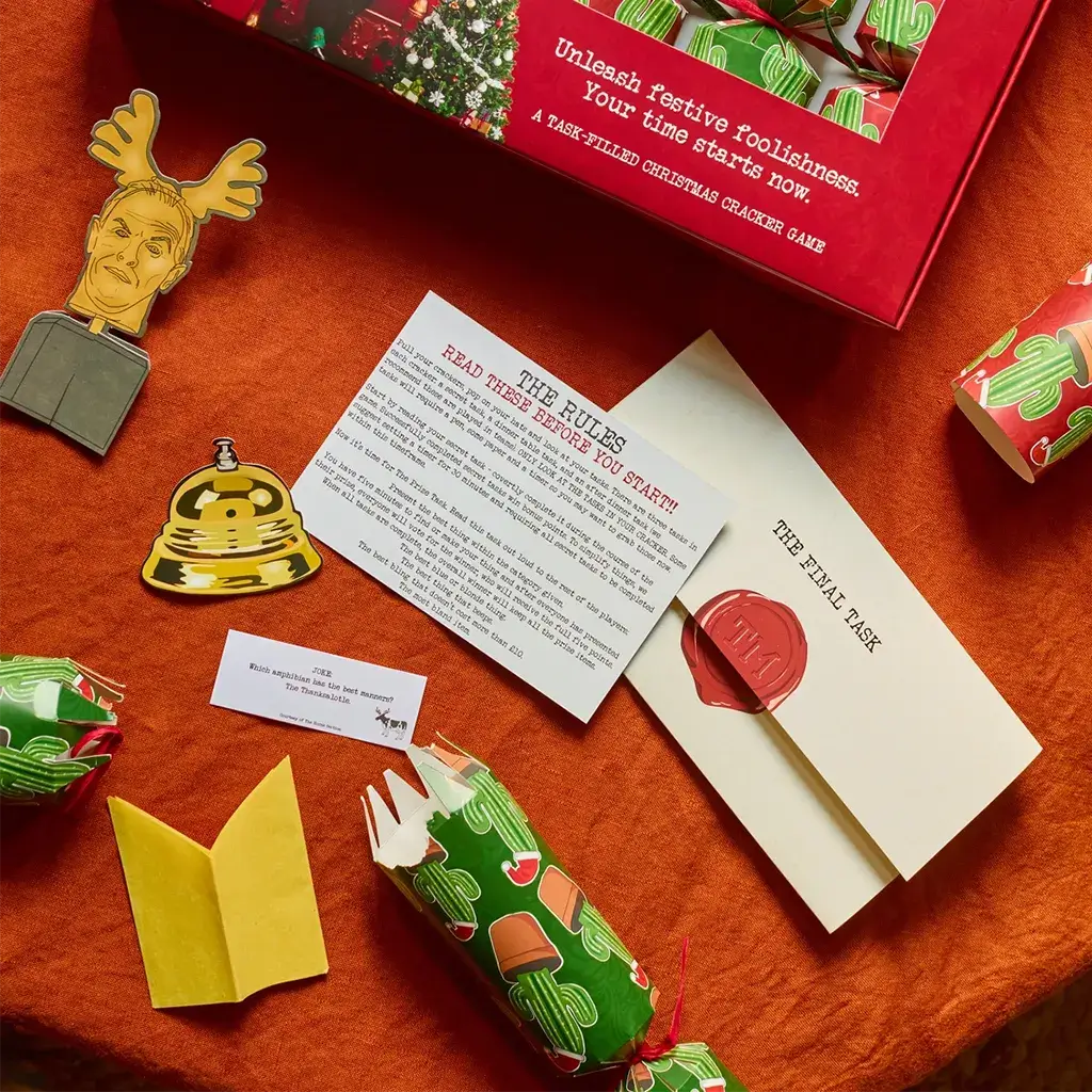 Taskmaster Christmas Crackers 2026 (Set of 6) - Puzzle Post