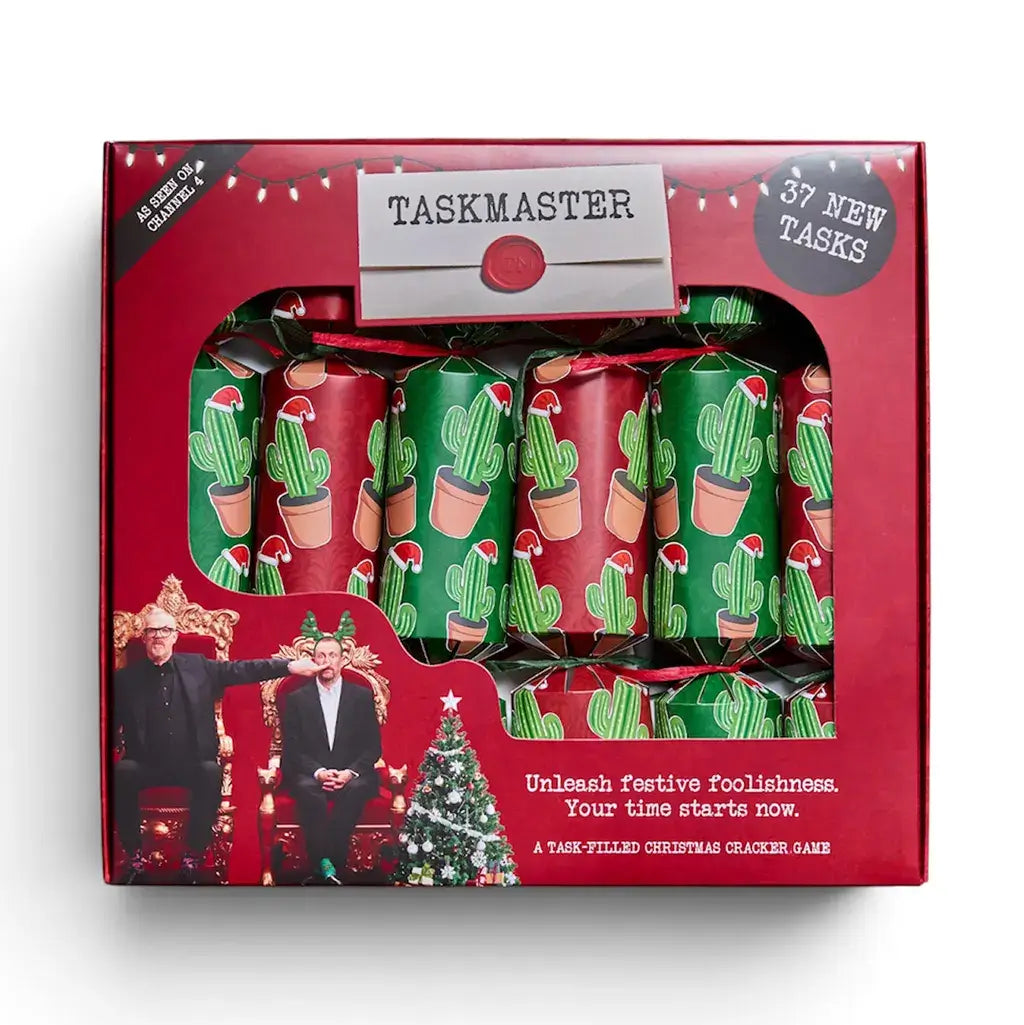 Taskmaster Christmas Crackers 2026 (Set of 6) - Puzzle Post