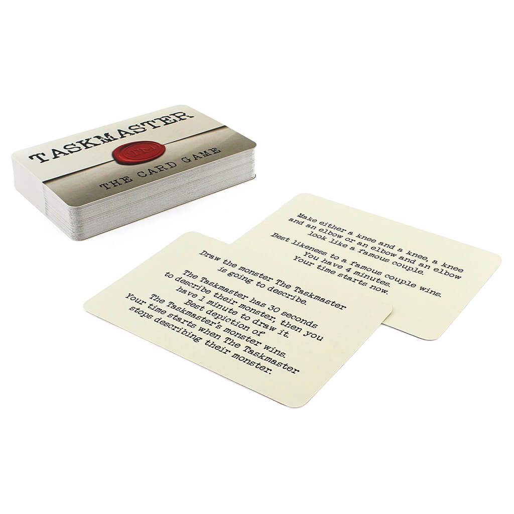 Fox Taskmaster Taskmaster: The Card Game | Steam Rocket | Fun, Educational Toys & Games
