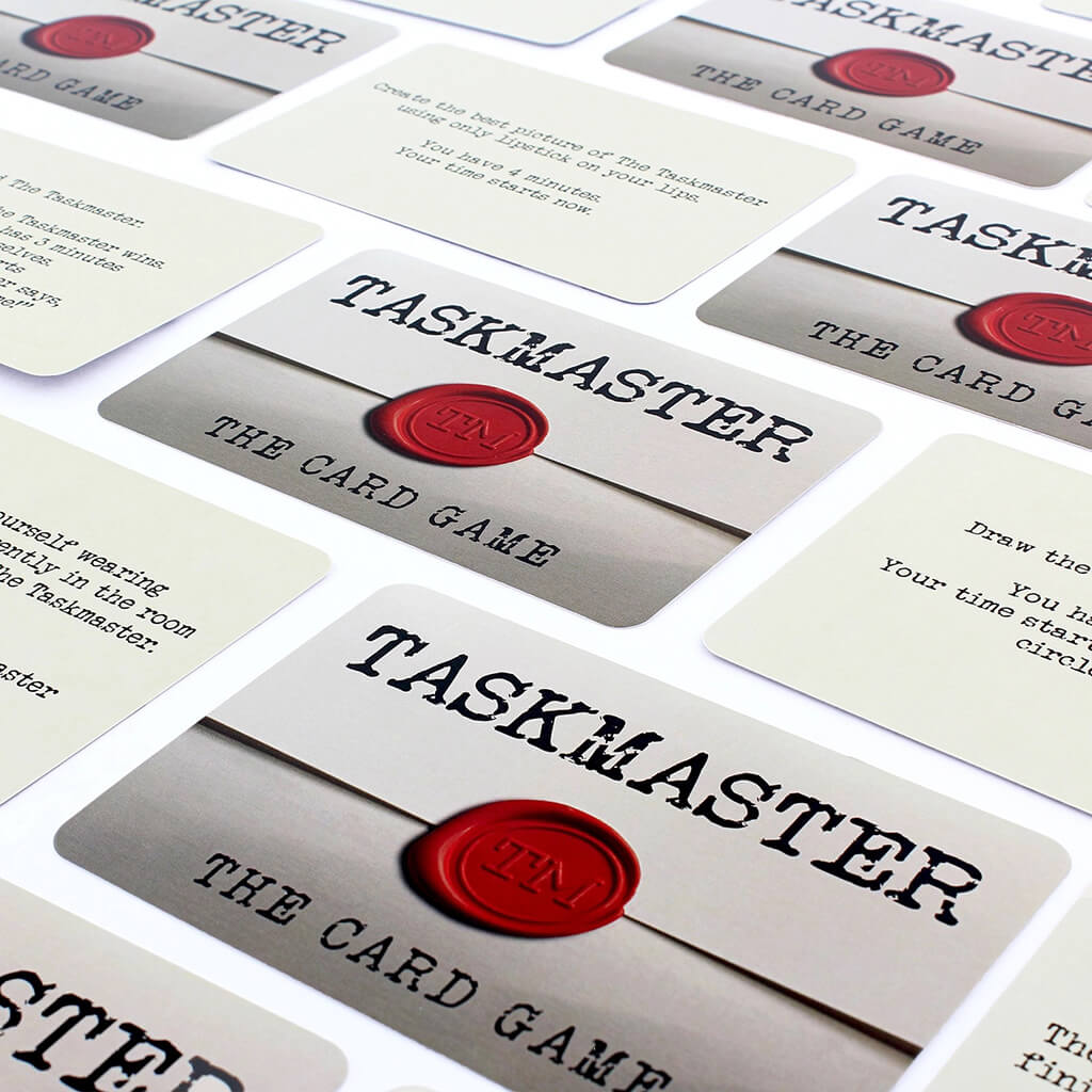 Fox Taskmaster Taskmaster: The Card Game | Steam Rocket | Fun, Educational Toys & Games