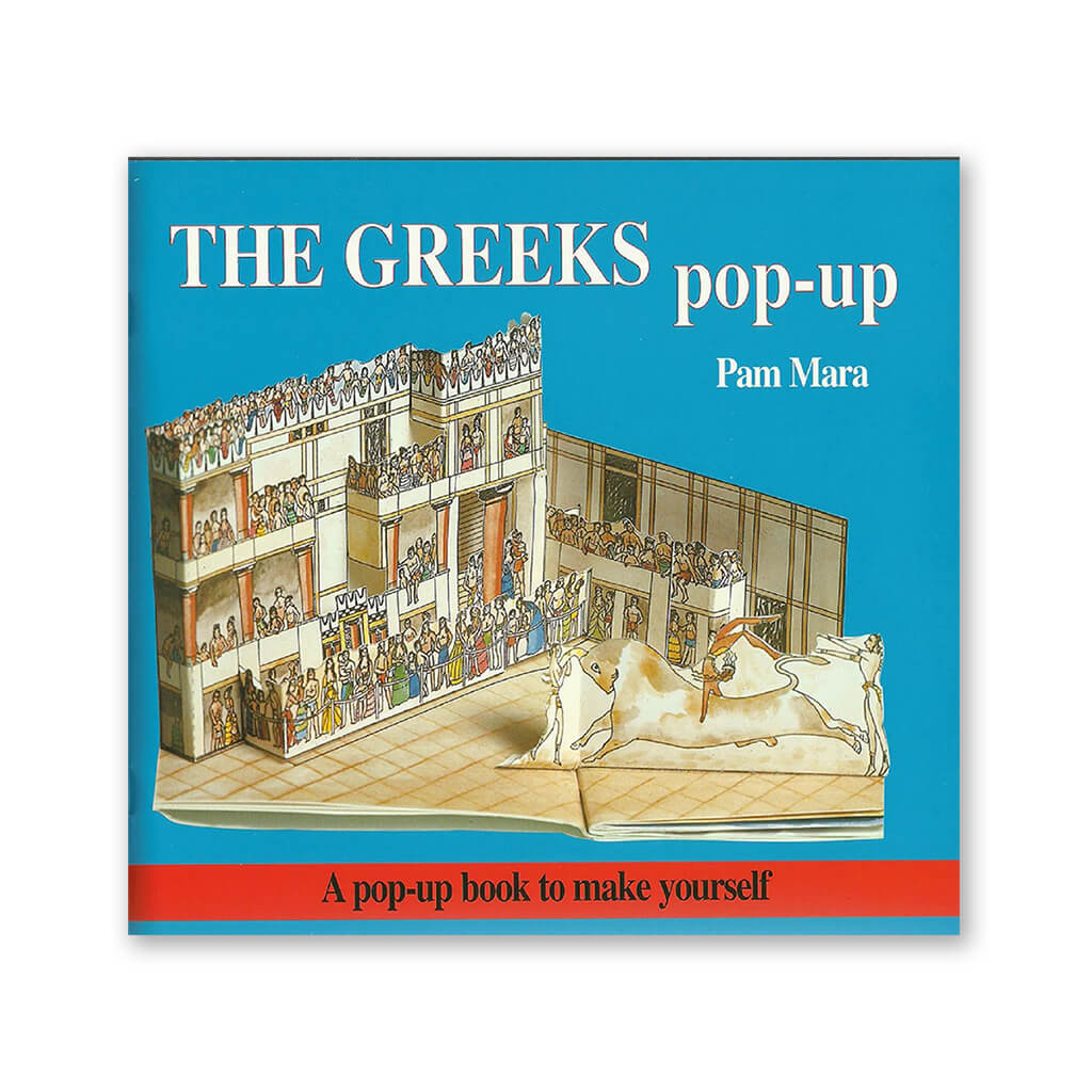 The Greeks: A Pop-Up Book to Make Yourself - Tarquin
